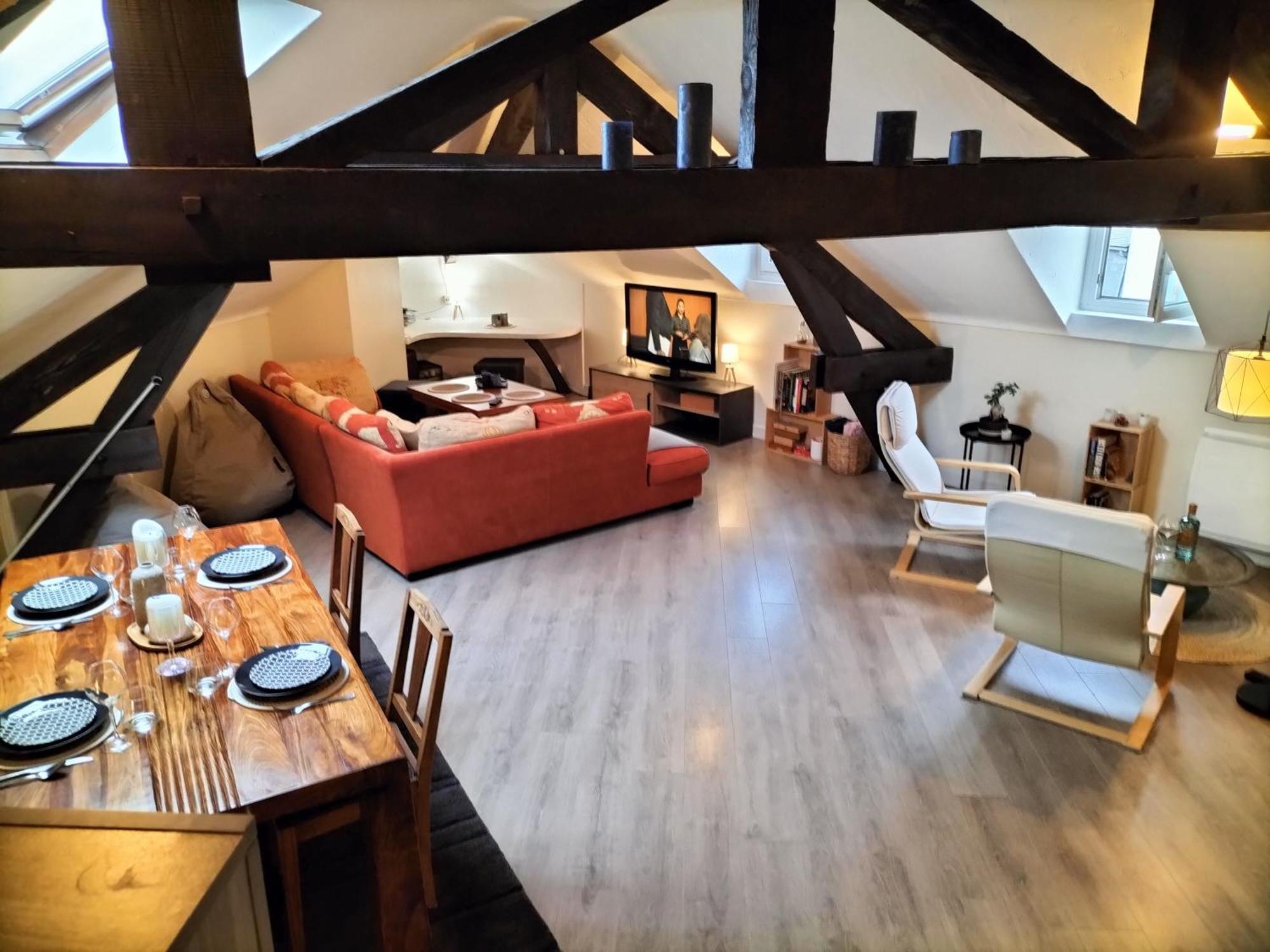 Séjour chez l'habitant Dans Loft Partage, Cosy Et Spacieux! *